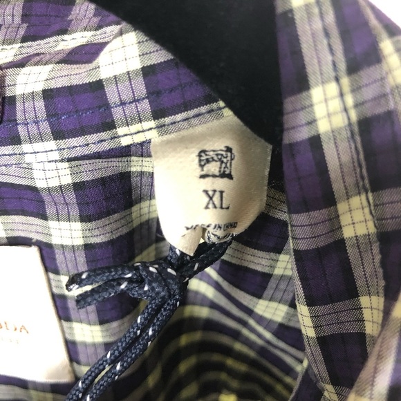 NWT Scotch and Soda True Gentleman Plaid Dress Shirt XL - Picture 8 of 11